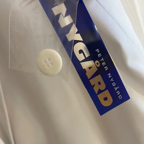 Peter Nygard Sz 14 Sleeveless Blazer Vest slit back & still stitched pockets! - Picture 12 of 13